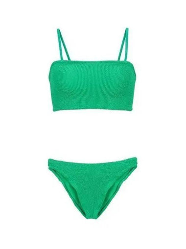 Hunza G Women Gigi Bikini Set Green Light Purple - HUNZA G - BALAAN 1