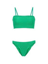 Hunza G Women Gigi Bikini Set Green Light Purple - HUNZA G - BALAAN 1