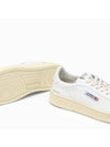 Dallas White Tab Leather Low Top Sneakers White - AUTRY - BALAAN 6