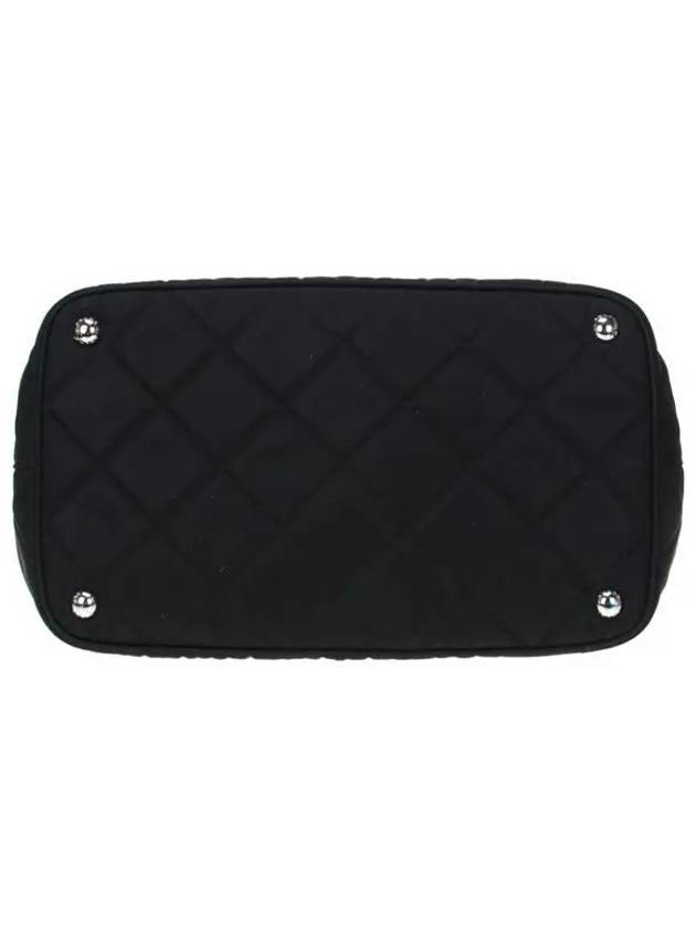 Pocono Quilted Chain Tote Bag Black - PRADA - BALAAN 6