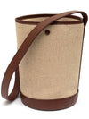 Helene Canvas Bucket Bag Brown - A.P.C. - BALAAN 3