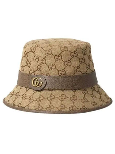 GG Canvas Fedora Beige - GUCCI - BALAAN 2