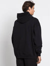 Logo Embroidered Hoodie Black - VETEMENTS - BALAAN 6