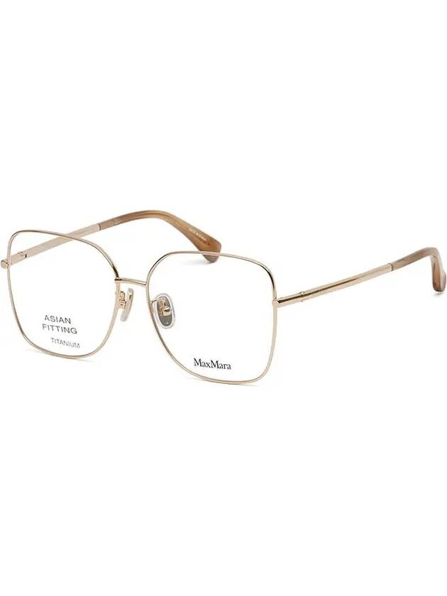 Titanium glasses frame MM5063D 032 metal square overfit light - MAX MARA - BALAAN 7