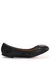 Liana Logo Flat Black - TORY BURCH - BALAAN.