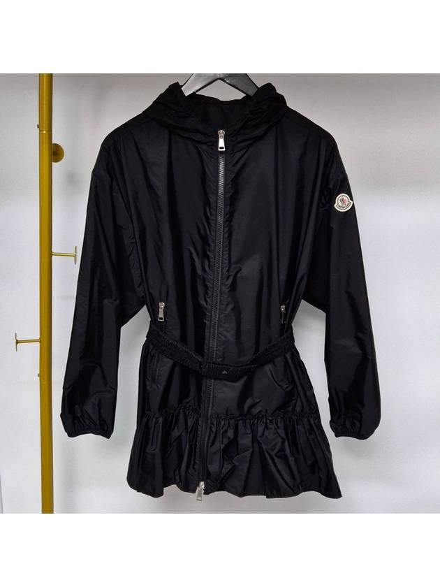 Tbilisi Women s Windbreaker Hooded Jacket Black Size 2 - MONCLER - BALAAN 3