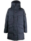 Wappen Patch Crinkle Reps Long Padding Navy - STONE ISLAND - BALAAN 3