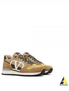 V Logo Low Top Sneakers Yellow - VALENTINO - BALAAN 2