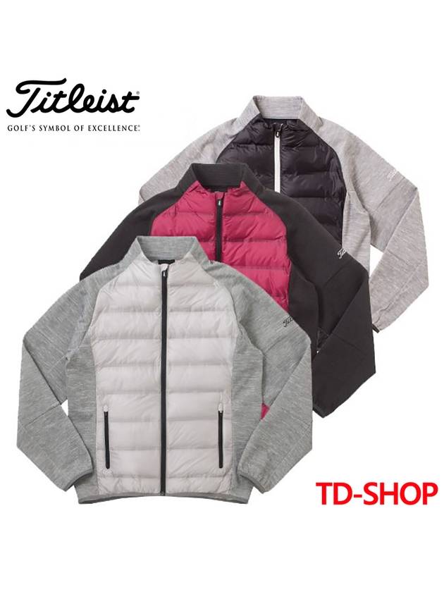 Golf wear windproof hybrid jacket TWMO1850 - TITLEIST - BALAAN 1