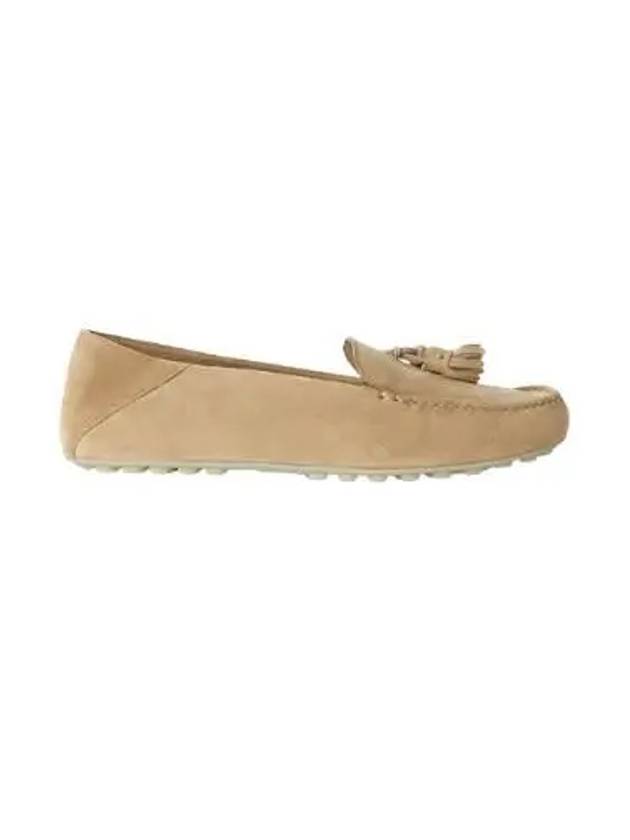 Dot Sole Suede Loafers Cashew Butter - LORO PIANA - BALAAN 2