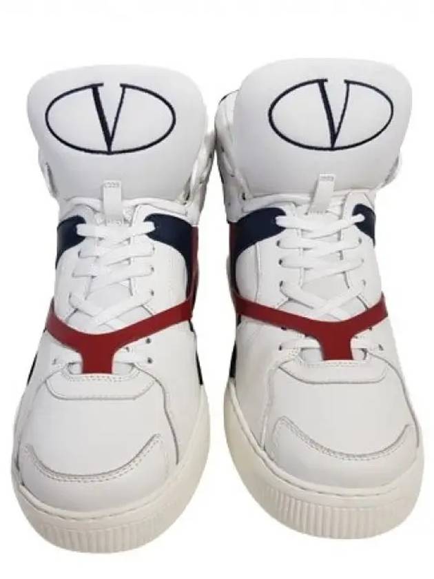 Men's 11Th Anniversary Made One High Top Sneakers Red White - VALENTINO - BALAAN 5