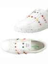 Open Rockstud Untitled Low Top Sneakers White - VALENTINO - BALAAN 5