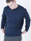 Hazy Cashmere Round Knit Navy - CHANCE'S NOI - BALAAN 1