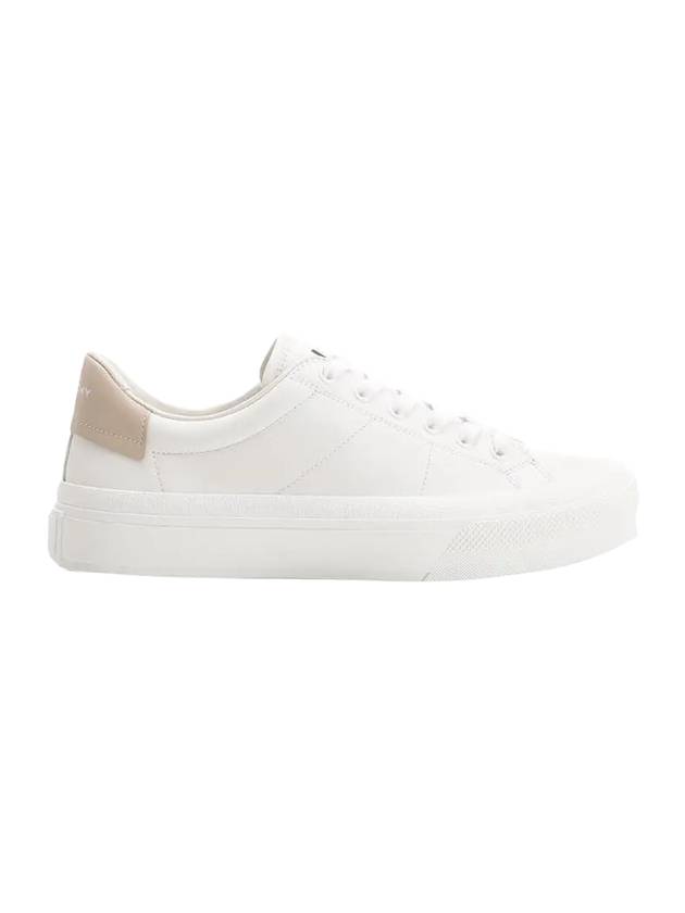 G4 Logo Leather Low Top Sneakers White - GIVENCHY - BALAAN 1