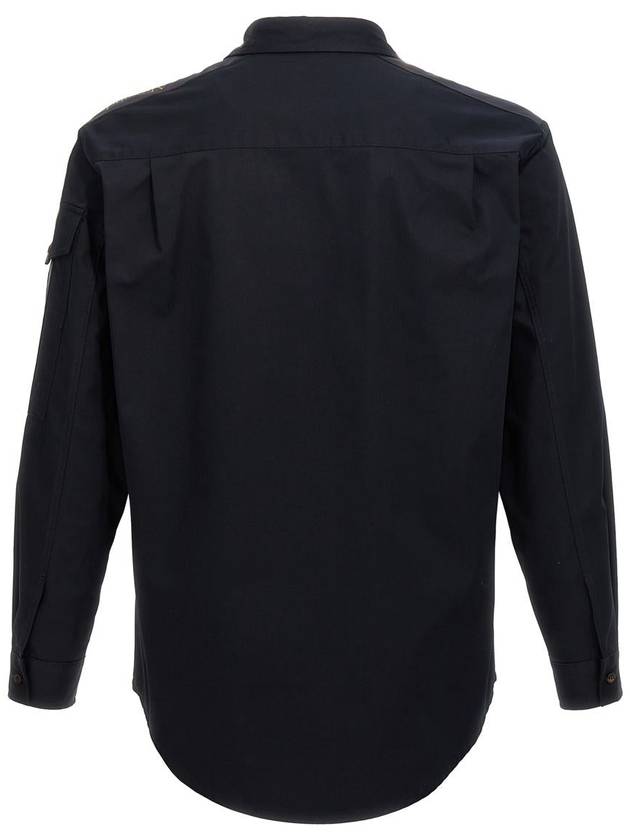 24FW Long Sleeve Shirt 655486QSAA7 4100 Blue - ALEXANDER MCQUEEN - BALAAN 3