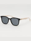 Eyewear Square Horn-Rim Sunglasses Black - GUCCI - BALAAN 8