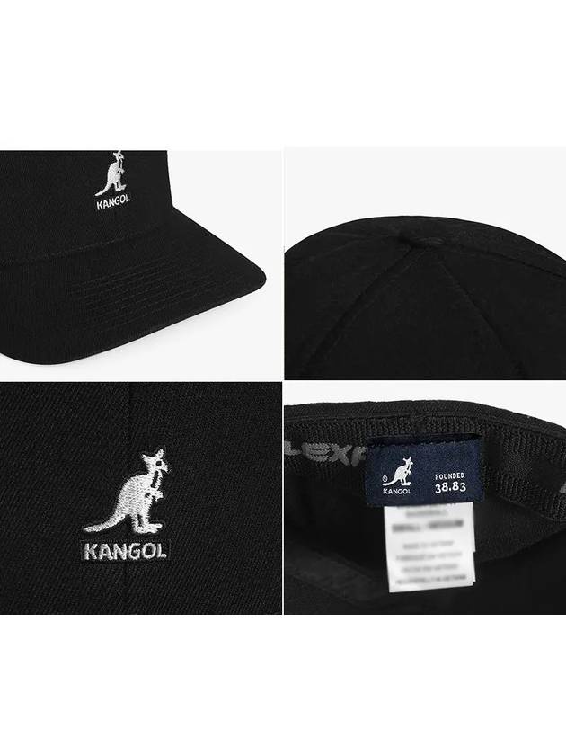 Flex Fit Ball Cap Black - KANGOL - BALAAN 5