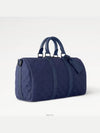 Keepall Bandouliere 35 Tote Bag Navy - LOUIS VUITTON - BALAAN 4