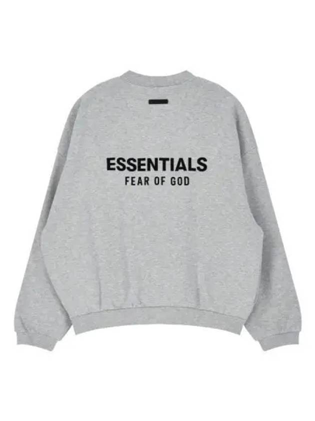 FEAR OF GOD ESSENTIALS Essential Fleece Crew Neck Light Heather Gray - FEAR OF GOD ESSENTIALS - BALAAN 1