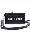 Cash Keyring Card Case Black Silver - BALENCIAGA - BALAAN 2