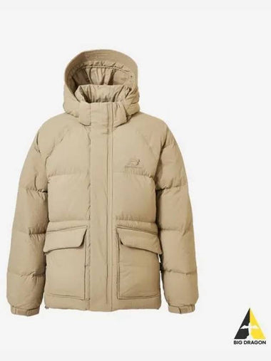 Uni New Zero Short Down Jacket 35 Beige - NEW BALANCE - BALAAN 1