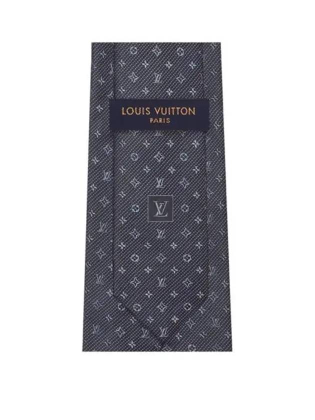 Monogram Classic Tie Grey - LOUIS VUITTON - BALAAN 5