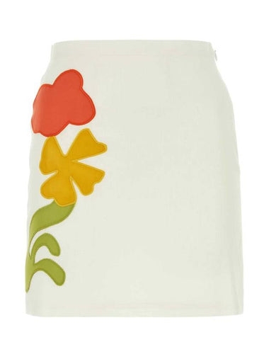 High Summer H-Line Skirt White - MARNI - BALAAN 1