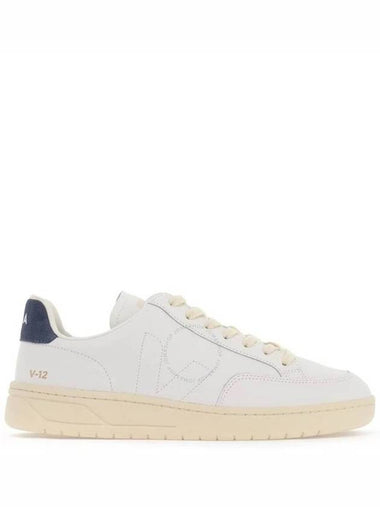 Veja V-12 Leather Low-Top Sneakers, Brand Size 42 ( US Size 9 ) - VEJA - BALAAN 1