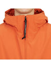 Men's Solf Shell R Lens Hooded Jacket Orange - CP COMPANY - BALAAN 8