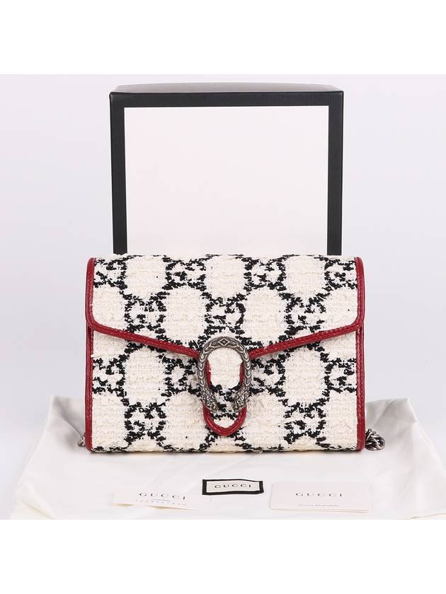 Tweed Dionysus WOC Cross Bag 401321 - GUCCI - BALAAN 10