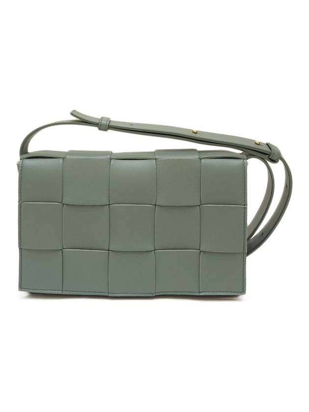 Intrecciato Cassette Cross Bag Green - BOTTEGA VENETA - BALAAN 2