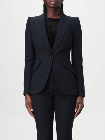 Blazer a monopetto Alexander McQueen - ALEXANDER MCQUEEN - BALAAN 1