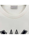 Hockey Logo Patch Sweatshirt White - MONCLER - BALAAN 6