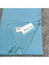 Logo Wool Muffler Aqua Blue - ACNE STUDIOS - BALAAN 5