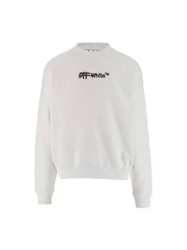 Off white sweatshirt of jersey cotton - OFF WHITE - BALAAN 1