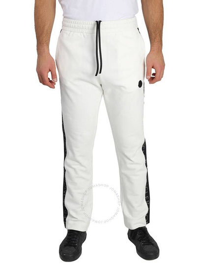 logo patch straight pants white - MONCLER - BALAAN 2