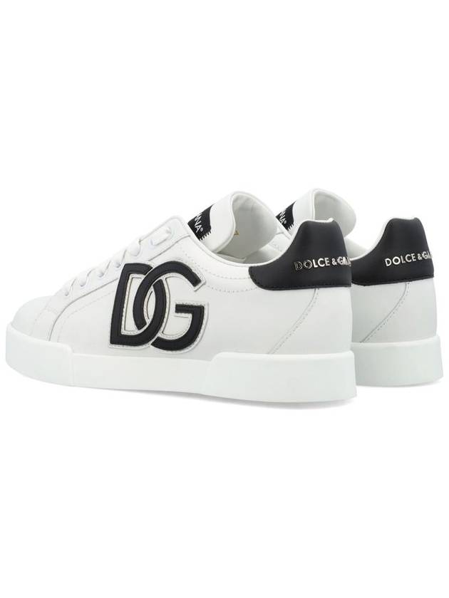 DG Logo Portofino Low Top Sneakers White - DOLCE&GABBANA - BALAAN 5