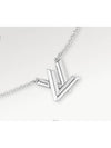 GO 14 Necklace Silver - LOUIS VUITTON - BALAAN 3