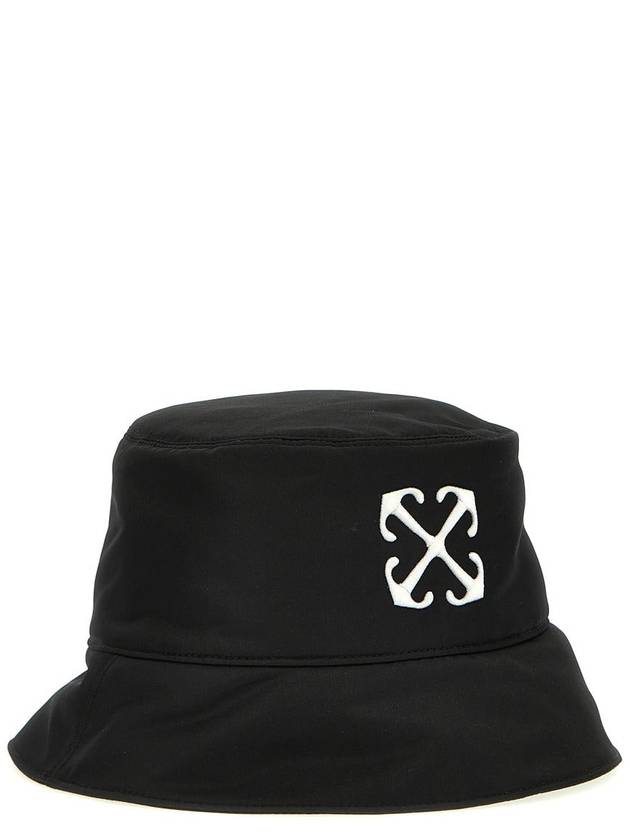 Hat OMLA034C99FAB007 1001 Black - OFF WHITE - BALAAN 3