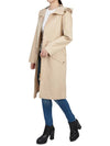 Drawstring Trench Coat Beige - BURBERRY - BALAAN 10