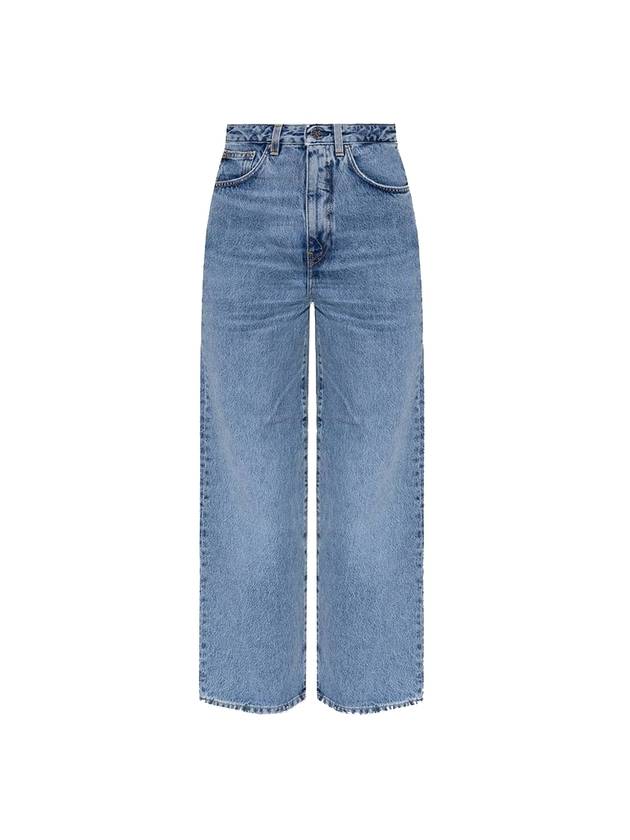 Flare Fit Wide Jeans Blue - TOTEME - BALAAN 1