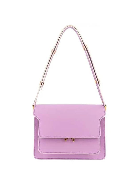 Trunk Medium Shoulder Bag Purple - MARNI - BALAAN 1