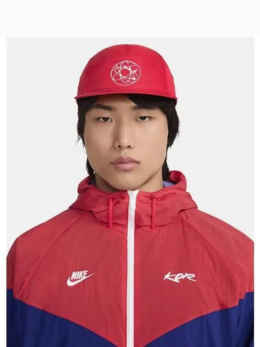 Korea Fly Dry Fit Breaking Cap Global Red White HF8871 679 700264 - NIKE - BALAAN 1