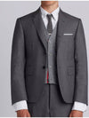 Men's Signature Classic Wool Suit Medium Grey - THOM BROWNE - BALAAN 4