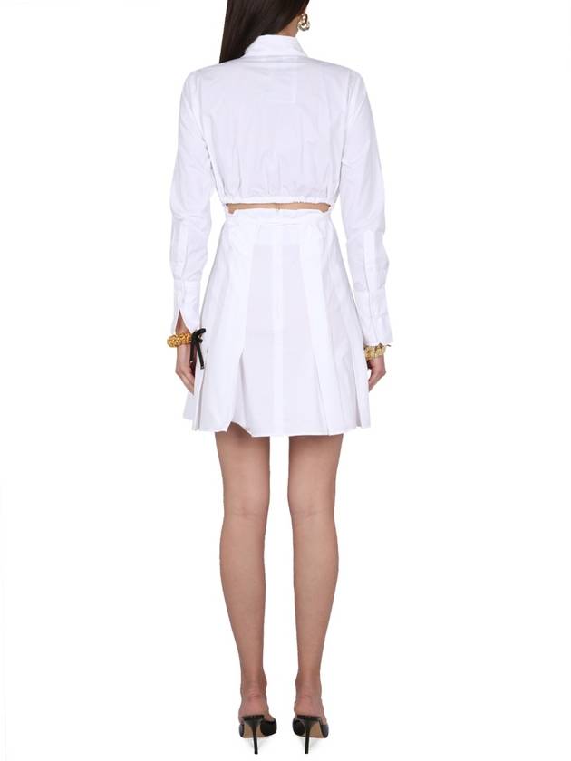 PLEATED SHIRT DRESS - PATOU - BALAAN 3