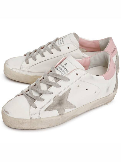 Superstar Pink Tab Low Top Sneakers - GOLDEN GOOSE - BALAAN 2