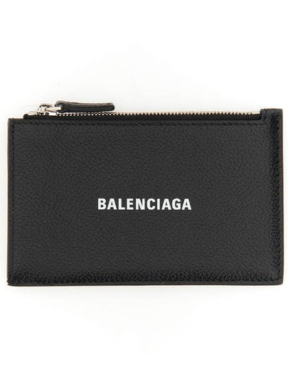 Logo Print Cash Card Wallet Black - BALENCIAGA - BALAAN 2