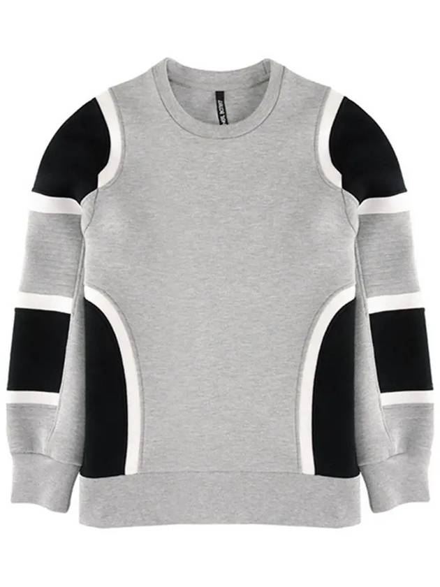 Men's Neoprene Sweatshirt Grey - NEIL BARRETT - BALAAN 2