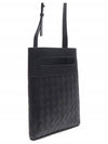 Intrecciato Cross Bag Black - BOTTEGA VENETA - BALAAN 4