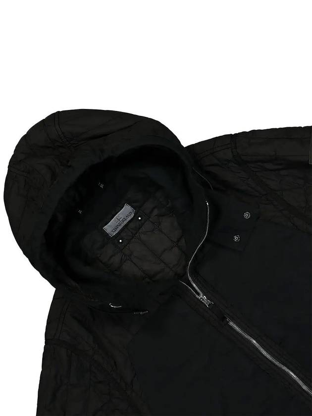 Stella Primaloft Quilted Nylon Zip-up Jacket Black - STONE ISLAND - BALAAN 4